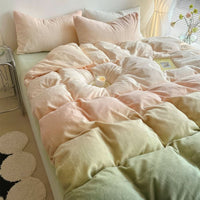 OMBRELUNIA – Conjunto de roupa de cama em tons pastel aconchegantes para noites tranquilas e confortáveis