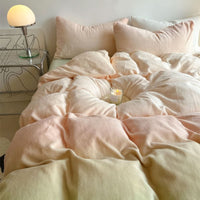 OMBRELUNIA – Conjunto de roupa de cama em tons pastel aconchegantes para noites tranquilas e confortáveis