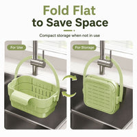DRAINHOOK – Retractable Hanging Storage Colander for Convenient Organization