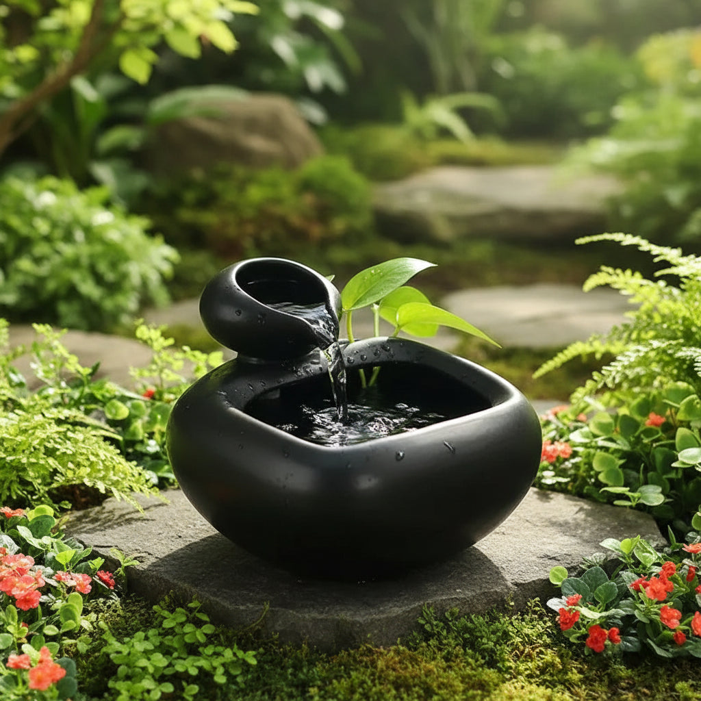 PETZEN – Ceramic Decorative Fountain