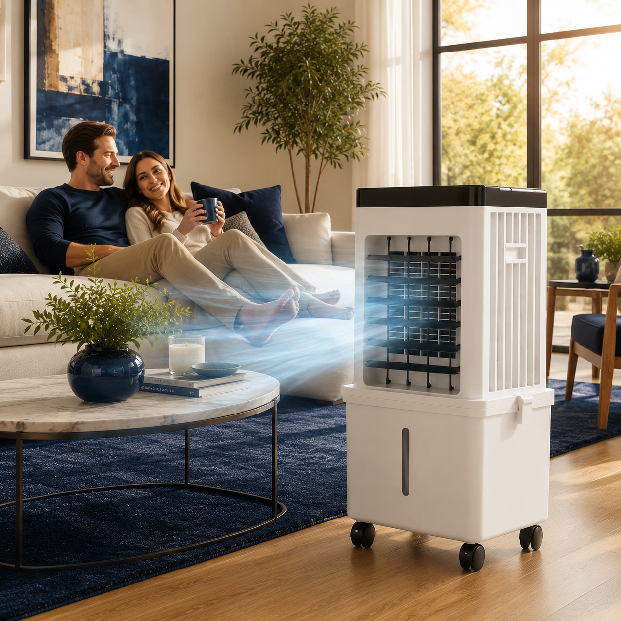 FRESHORA – 3-in-1 Cooling Solution for Modern Living Spaces