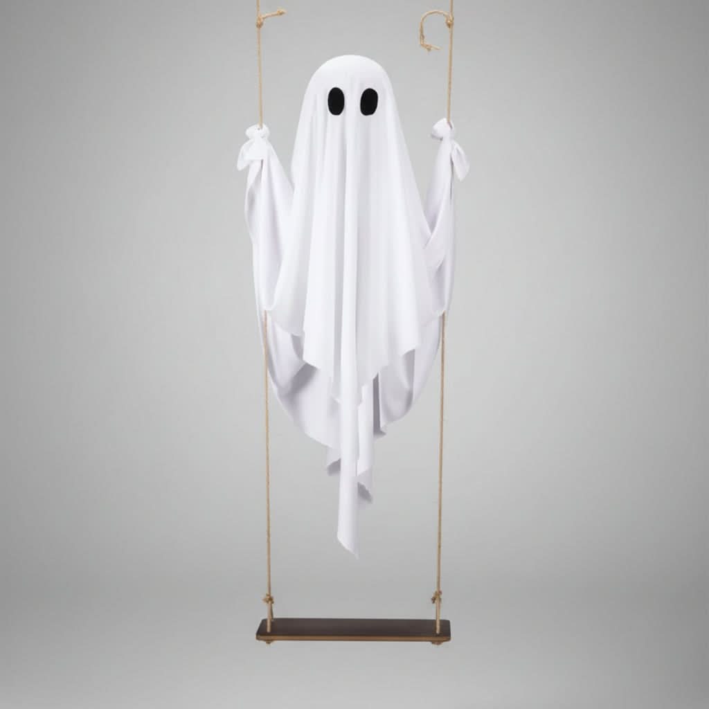 PHANTOMLIT – Hängende Geisterlampe für unheimliche Halloween-Dekorationen