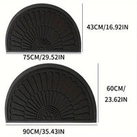 MATCRESCA – Semicircular Door Mat for Everyday Entryway Care