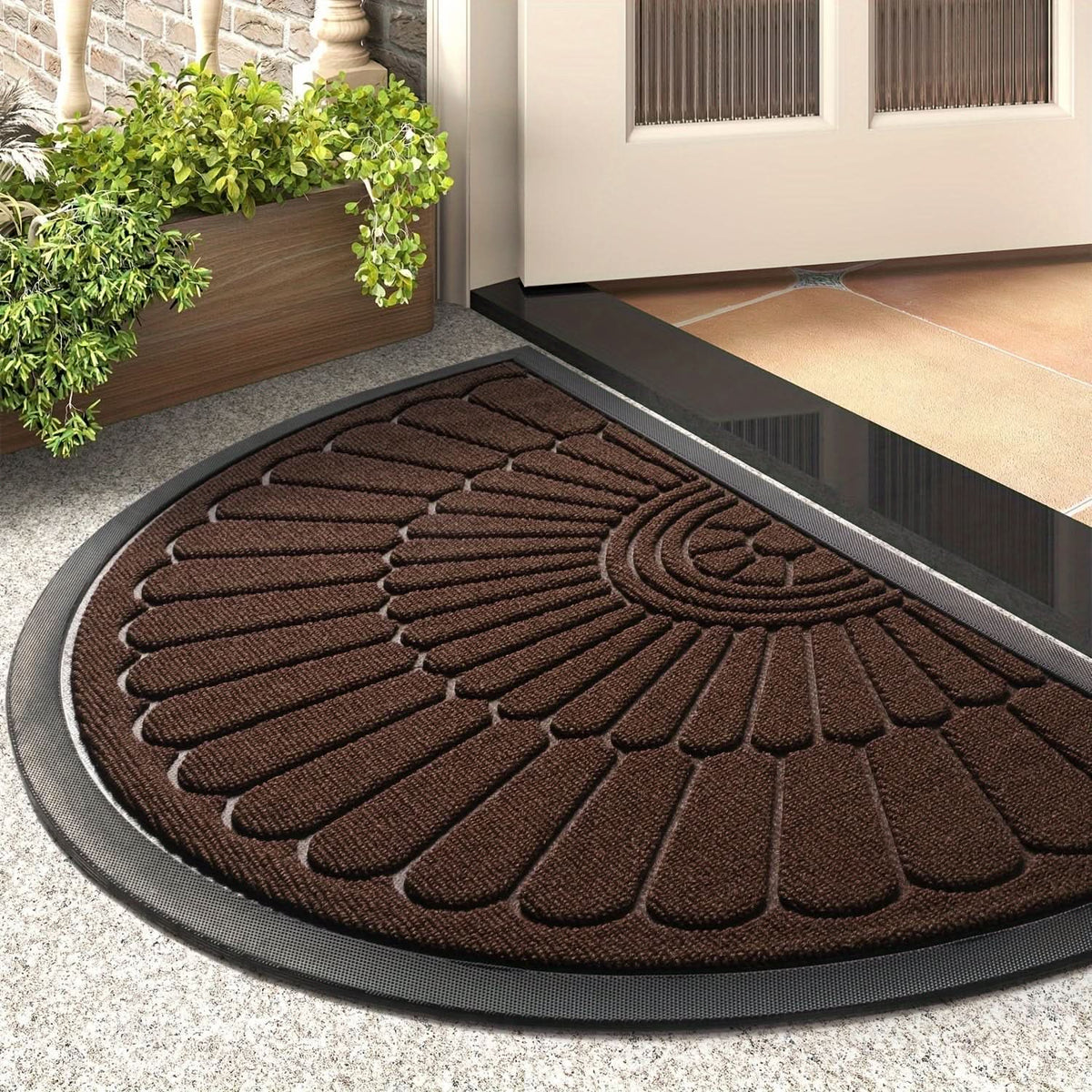 MATCRESCA – Semicircular Door Mat for Everyday Entryway Care