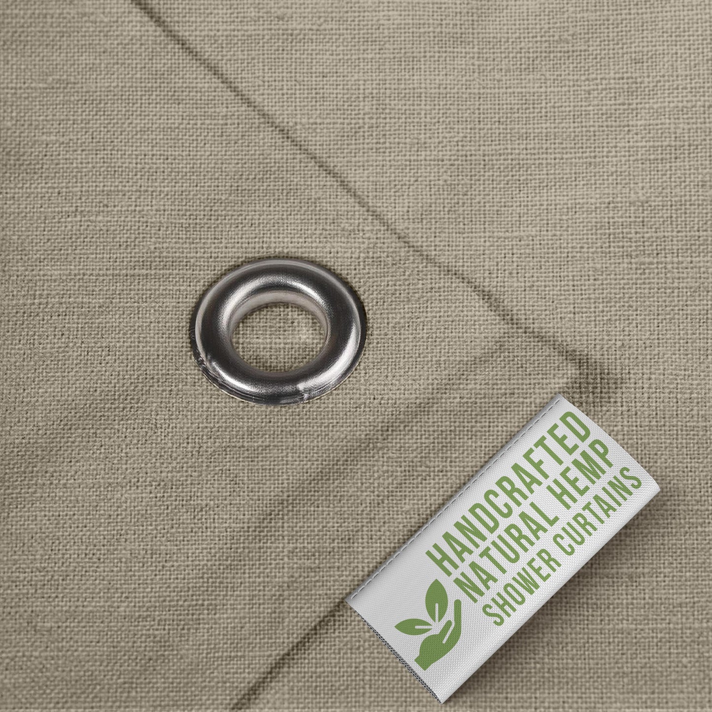 HEMPORA – Hemp Shower Curtain for Bath & Stall