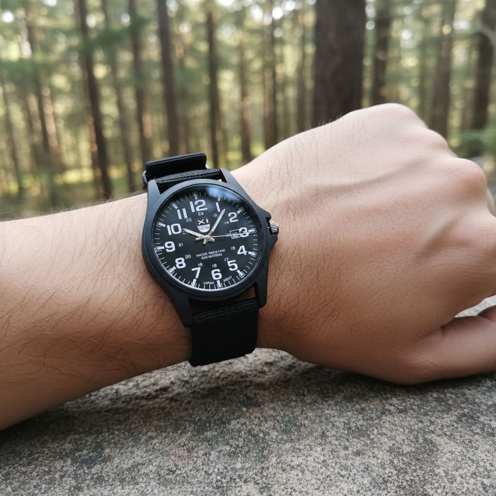 FIELDGLOW – Illuminated Tactical Watch for Demanding Outdoor Use