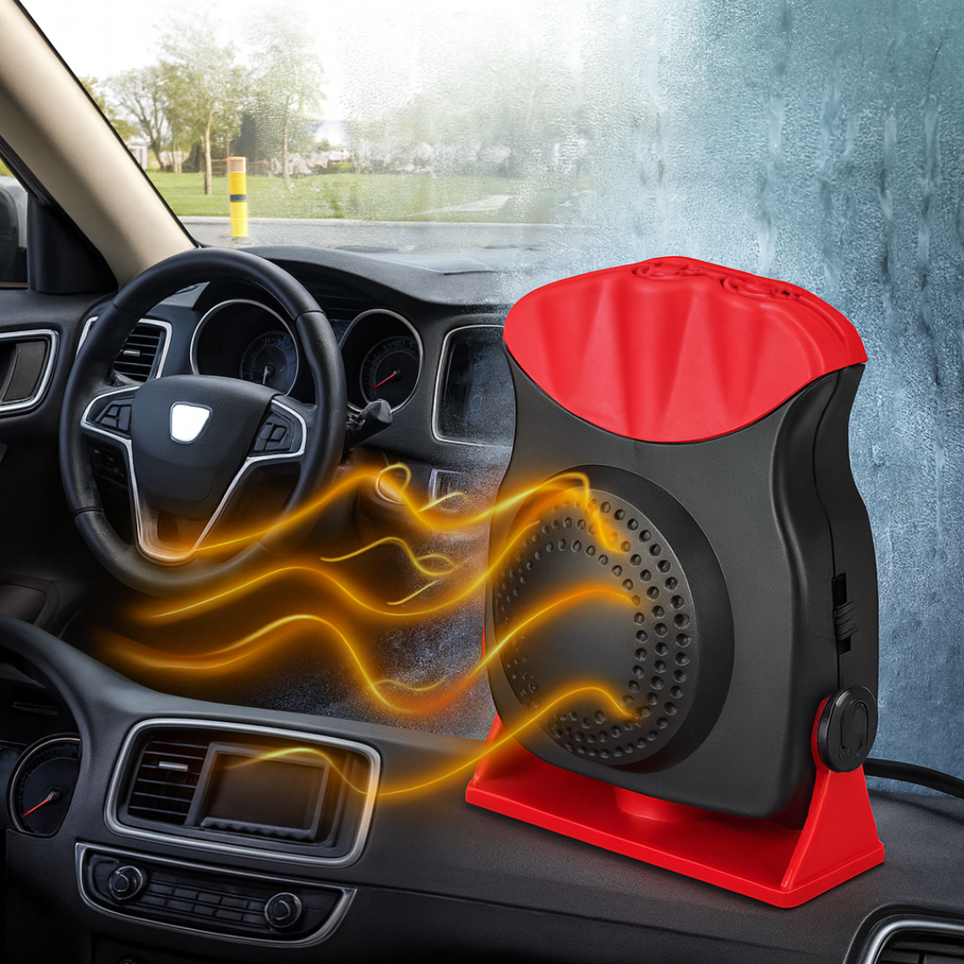 CABINHEAT – Calefactor portátil con ventilador para automóvil, ideal para el uso diario compacto