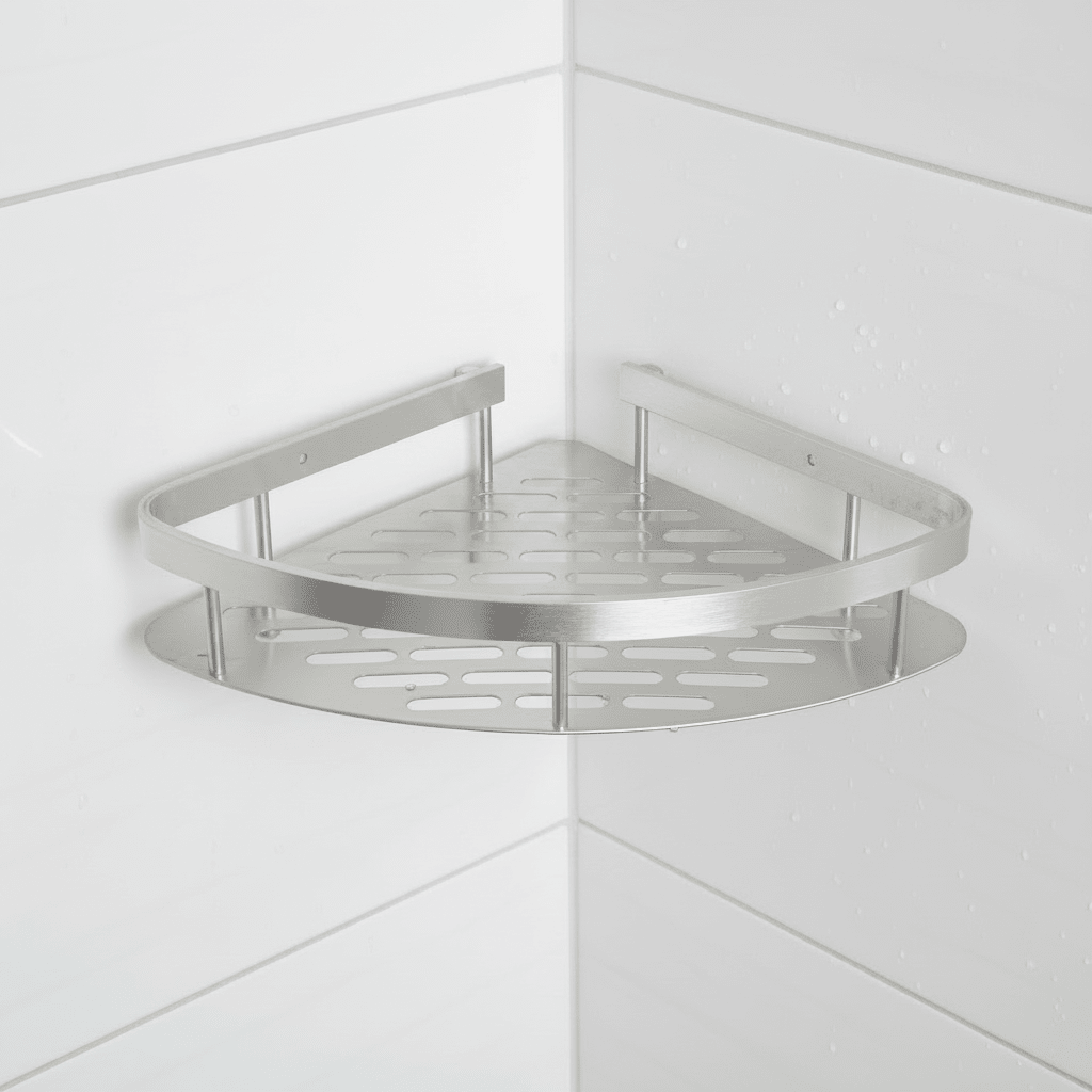 BATHEDGE – Drill-Free Bathroom Shelf for Modern and Organized Spaces