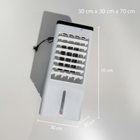 3-in-1 Portable Air Cooler, Dehumidifier & Fan