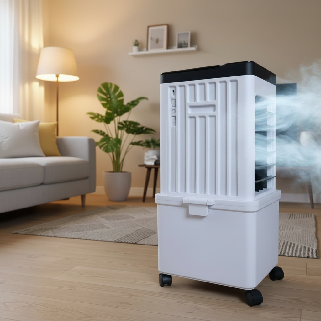 3-in-1 Portable Air Cooler, Dehumidifier & Fan