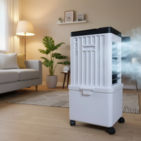 3-in-1 Portable Air Cooler, Dehumidifier & Fan