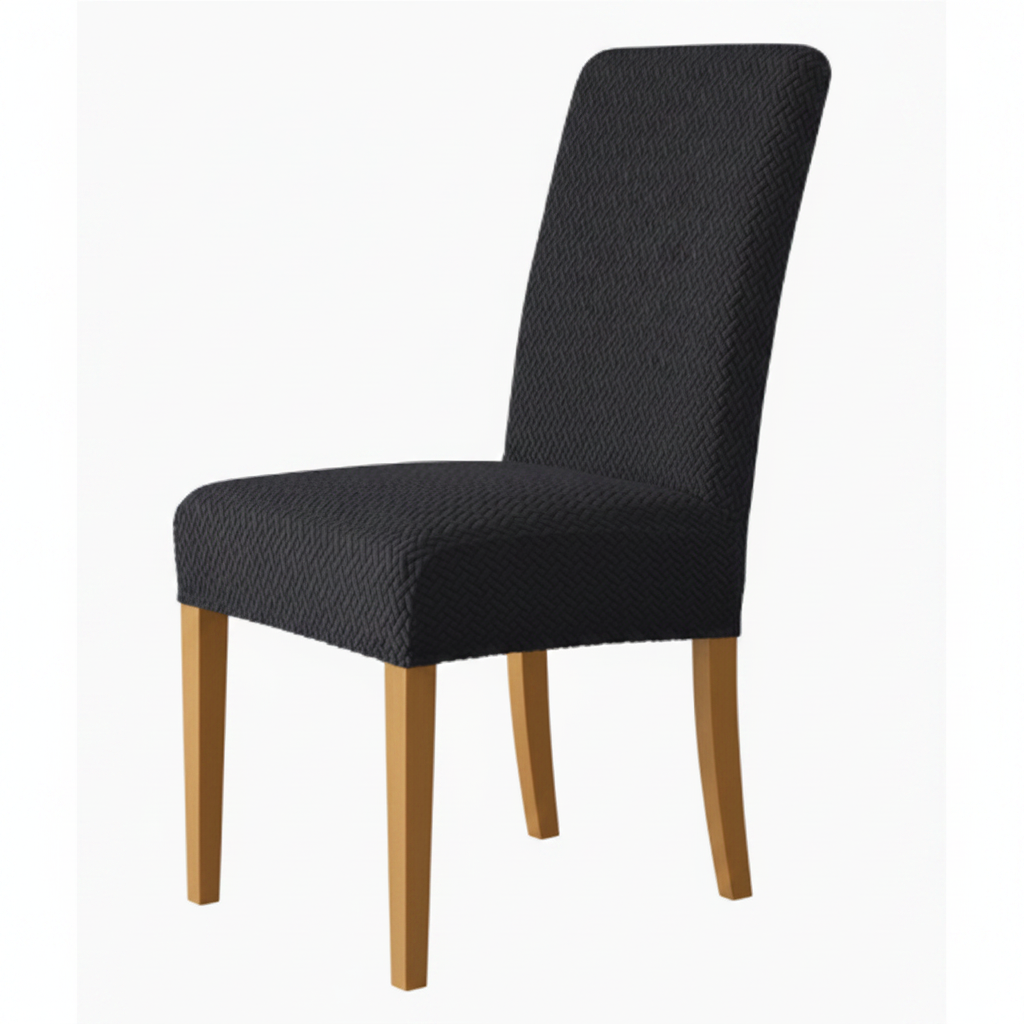 VELVORAFIT - Stretch velvet chair covers for elegant dining spaces