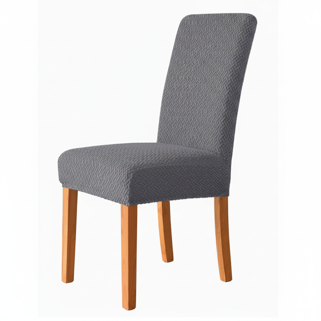 VELVORAFIT - Stretch velvet chair covers for elegant dining spaces