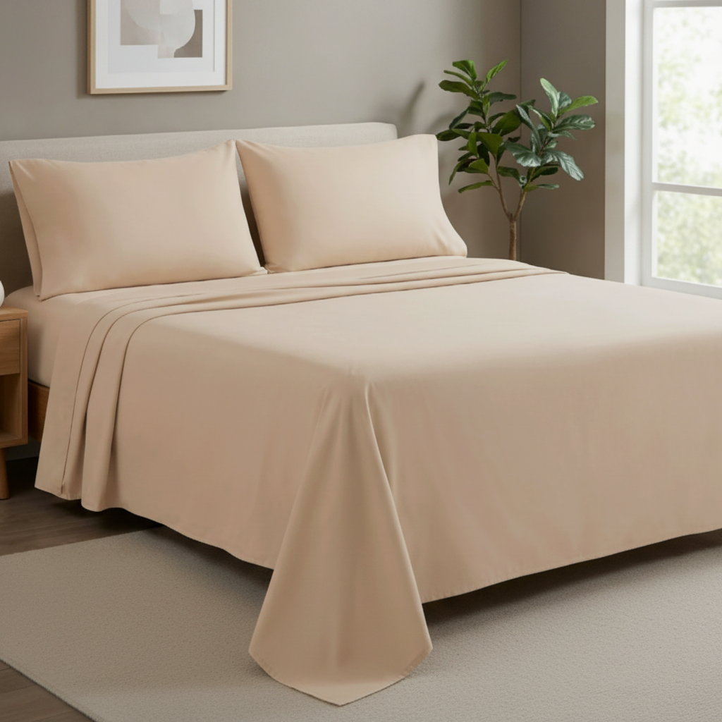 BAMBOREST – Bamboo Bed Sheet Set with Deep Pockets
