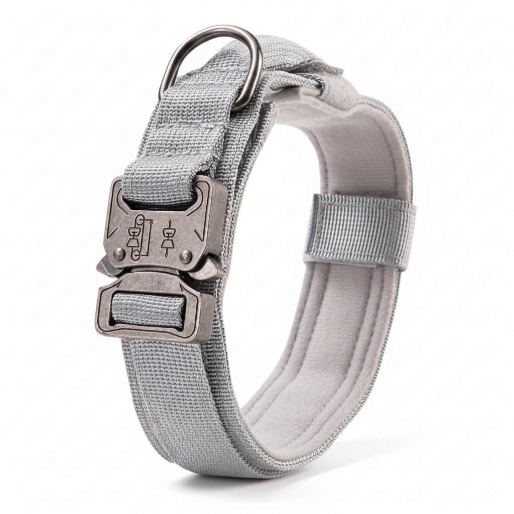 FLEXK9 – Tactical Dog Collar Set – Adjustable padded control collar