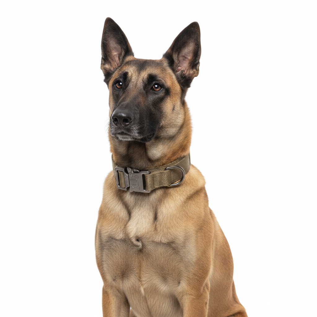 FLEXK9 – Tactical Dog Collar Set – Adjustable padded control collar