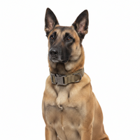 FLEXK9 – Tactical Dog Collar Set – Adjustable padded control collar