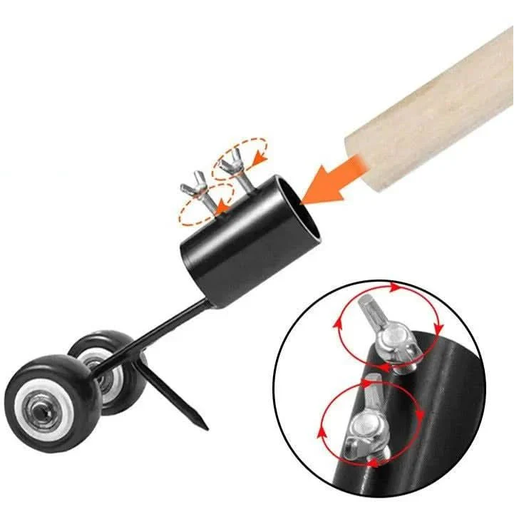 WEEDHUNTER – Stand-Up Weed Puller for Easy Root Removal