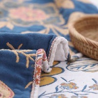 FLORIELUNA – Manta floral marcante para uma sala de estar requintada