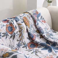 FLORIELUNA – Manta floral marcante para uma sala de estar requintada