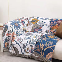 FLORIELUNA – Manta floral marcante para uma sala de estar requintada