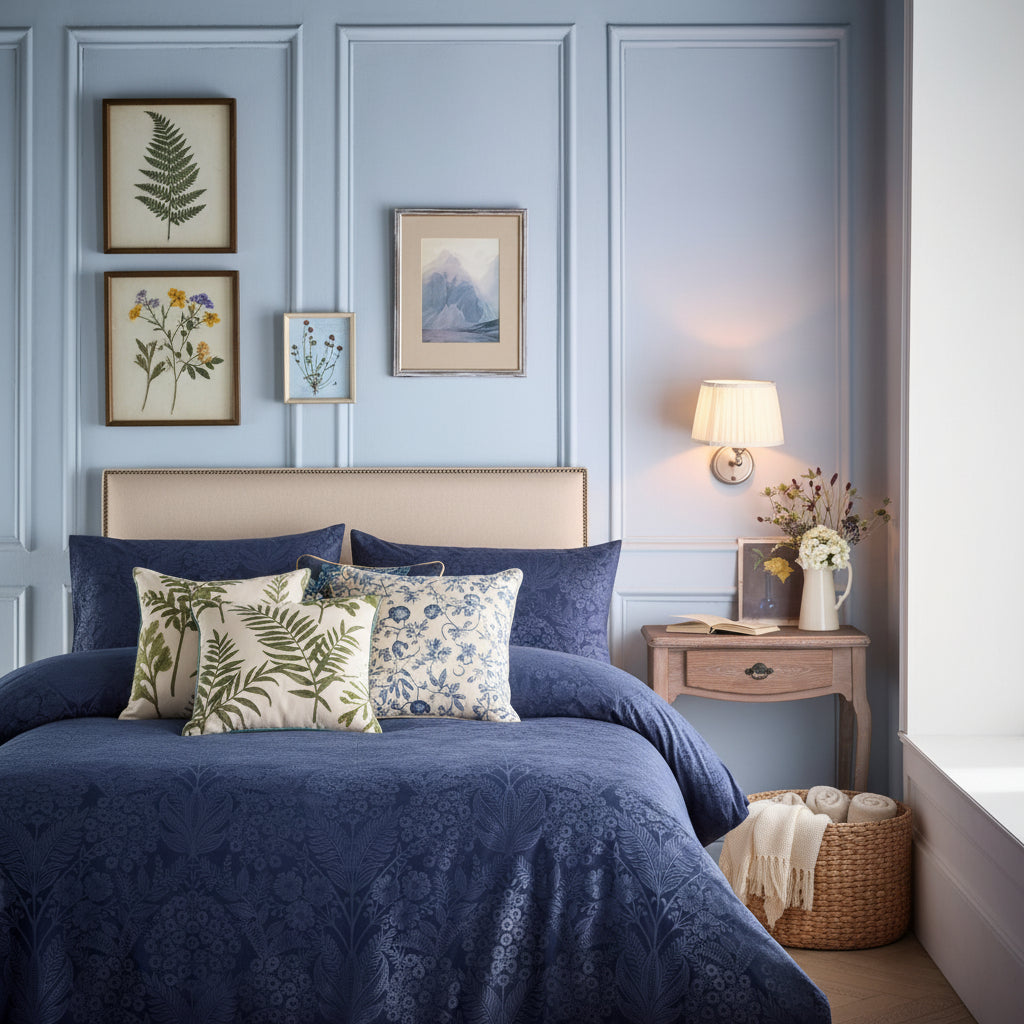 MIDNIGHTLUXE – Jacquard Bedding Set for Bold Bedroom Elegance