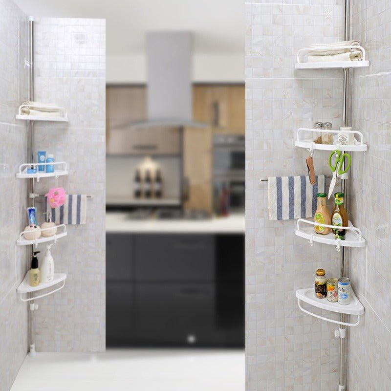 DRYORA – Shower Storage Tower – Rust resistant bathroom organizer rack