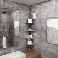 DRYORA – Shower Storage Tower – Rust resistant bathroom organizer rack