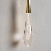 DROPELIA – Sculptural Raindrop Wall Sconce for Elegant Ambient Lighting