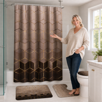 MARESSA – Marble Print Waterproof Top for Refined Outdoor Style