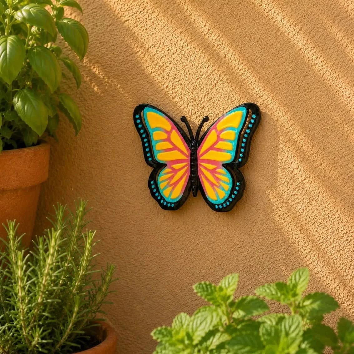 GROVEFORM – 3D Garden Wall Décor Set for Sculptural Wall Character