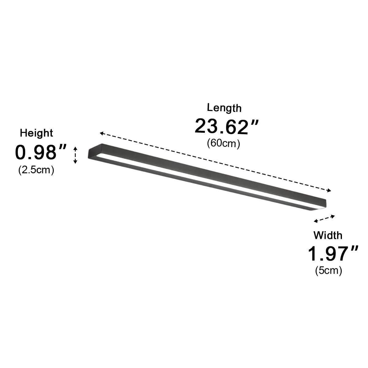 VANIRAY – Modern LED Vanity Light Bar for Bright Vanity Illumination