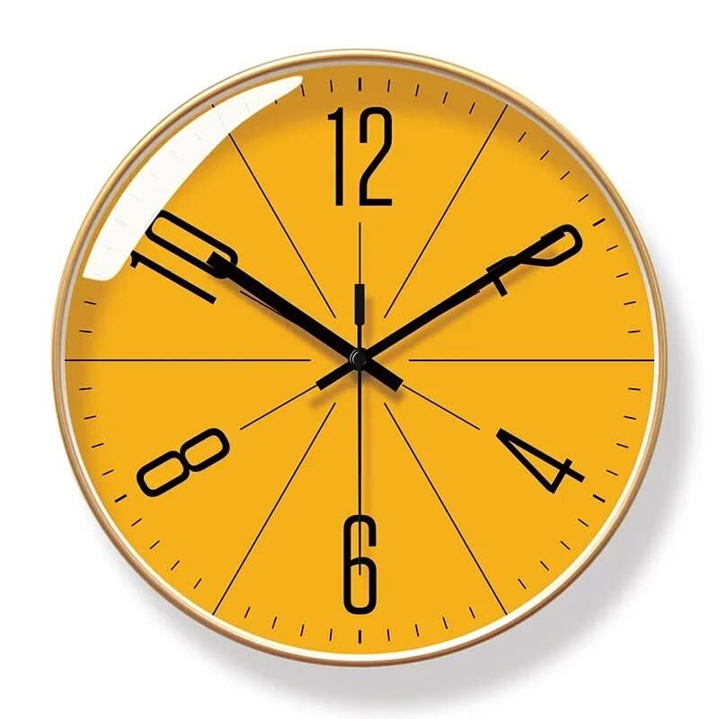 ECHOCLOCK – Nordic Style Silent Wall Clock for Modern Interiors