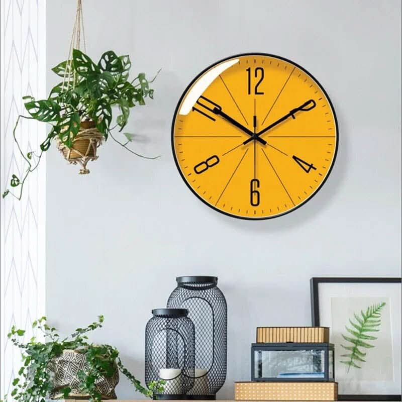ECHOCLOCK – Nordic Style Silent Wall Clock for Modern Interiors