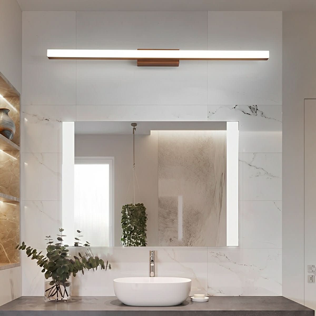 REFLECTARC – Applique murale LED pour miroir, pour un éclairage mural sophistiqué