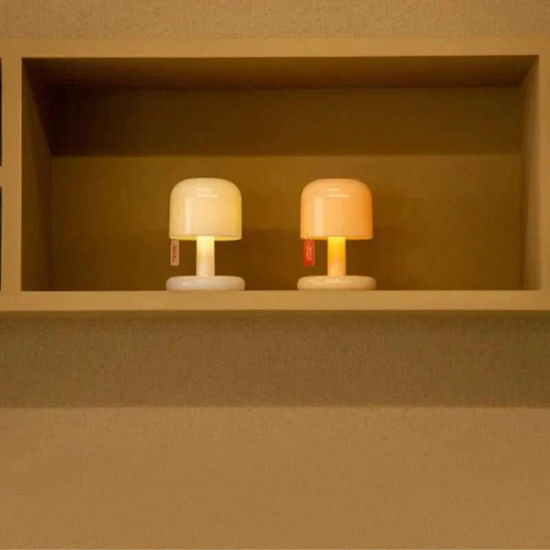 SOLENZARIA – Mini-solnedgangs-LED-bordlampe til varm stemning i soveværelset