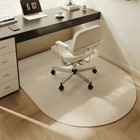 FLORENIA – Geometric Office Chair Mat for Stylish Workspace Coverage