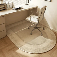 FLORENIA – Geometric Office Chair Mat for Stylish Workspace Coverage