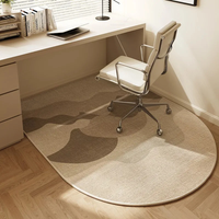 FLORENIA – Geometric Office Chair Mat for Stylish Workspace Coverage