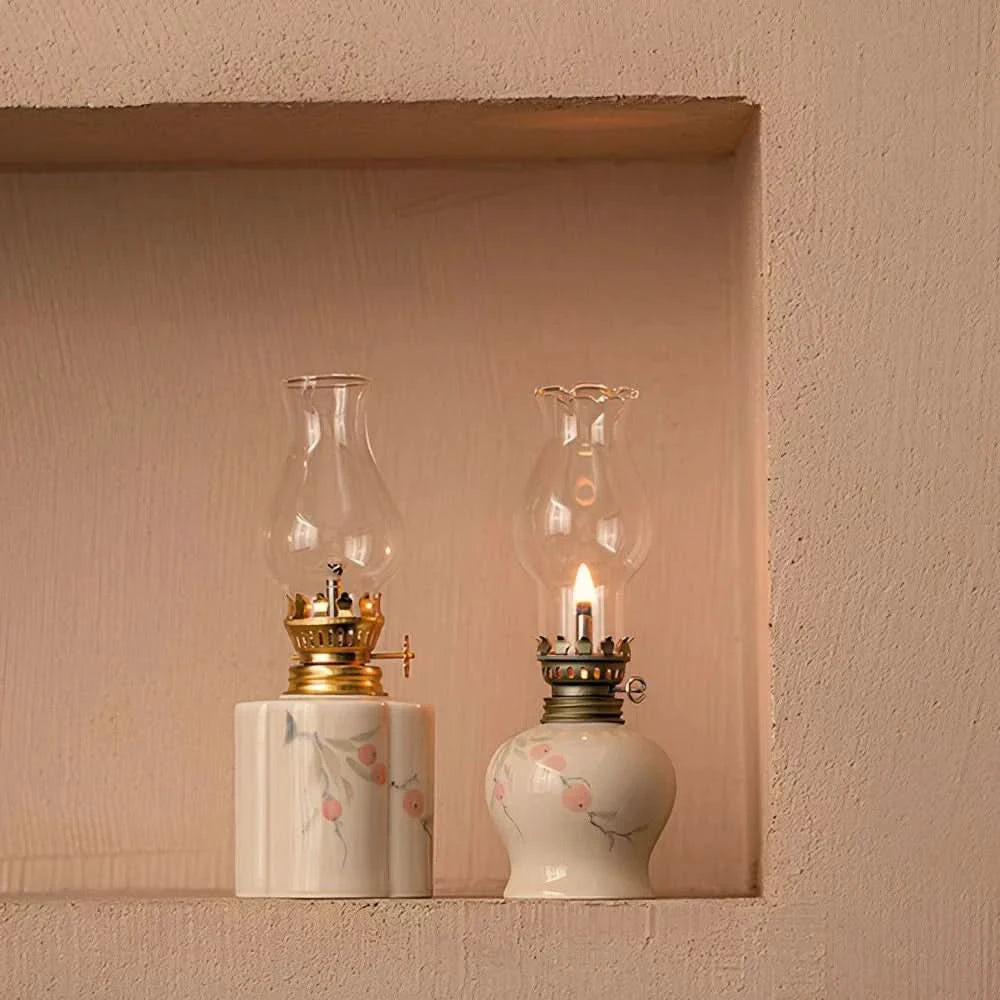 OILAVENORA – Lanterna decorativa a olio per un’illuminazione d’atmosfera calda