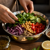 BOWLORA – Stackable Mixing Bowls for Organized Kitchen Prep