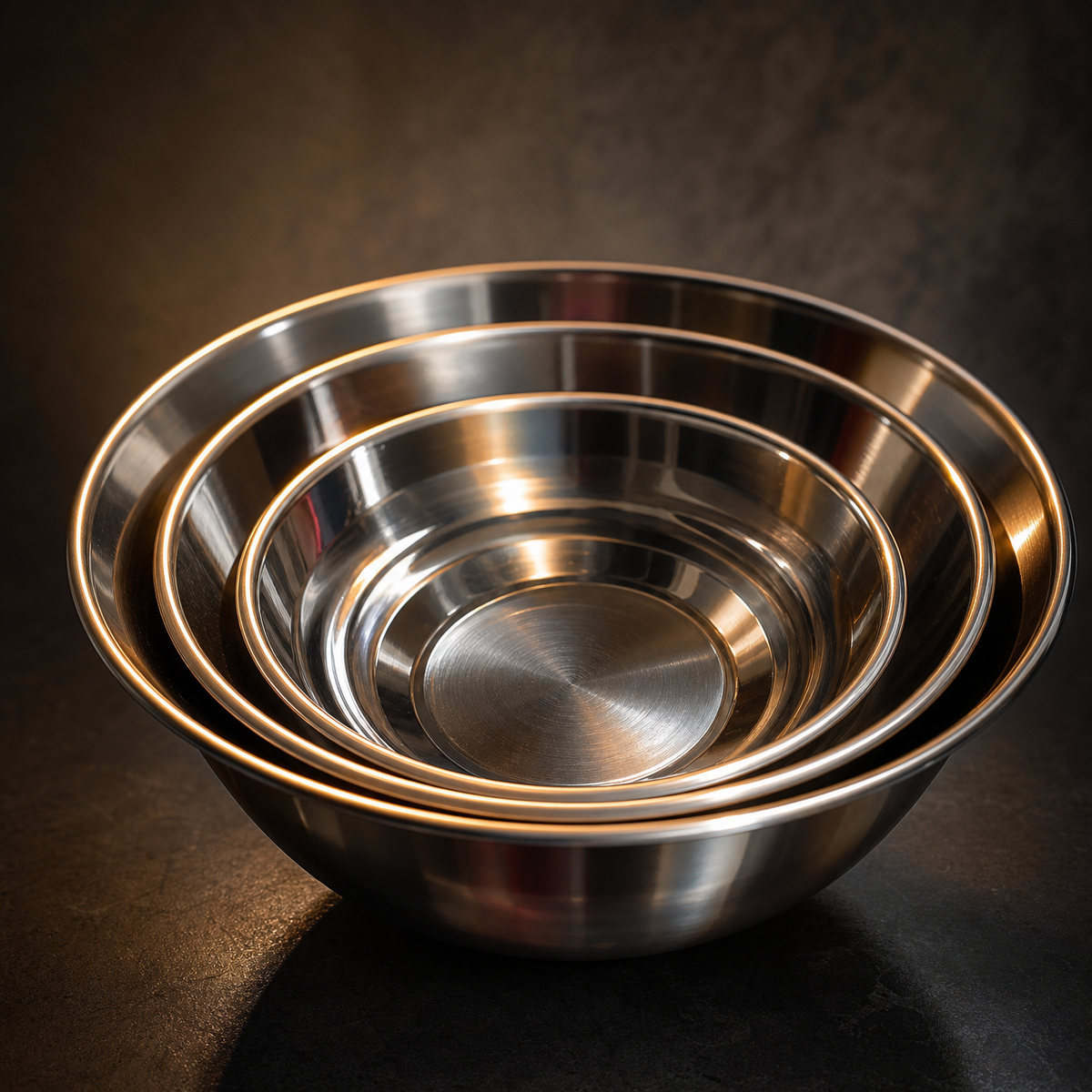 BOWLORA – Stackable Mixing Bowls for Organized Kitchen Prep