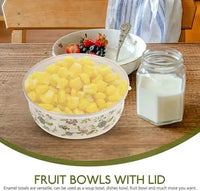 STORELLE – Bowl Storage Set with Lids for Everyday Convenience