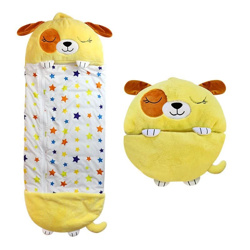 SNUGGLEBUDDY – 2-in-1 Plush Toy Sleeping Bag for Kids
