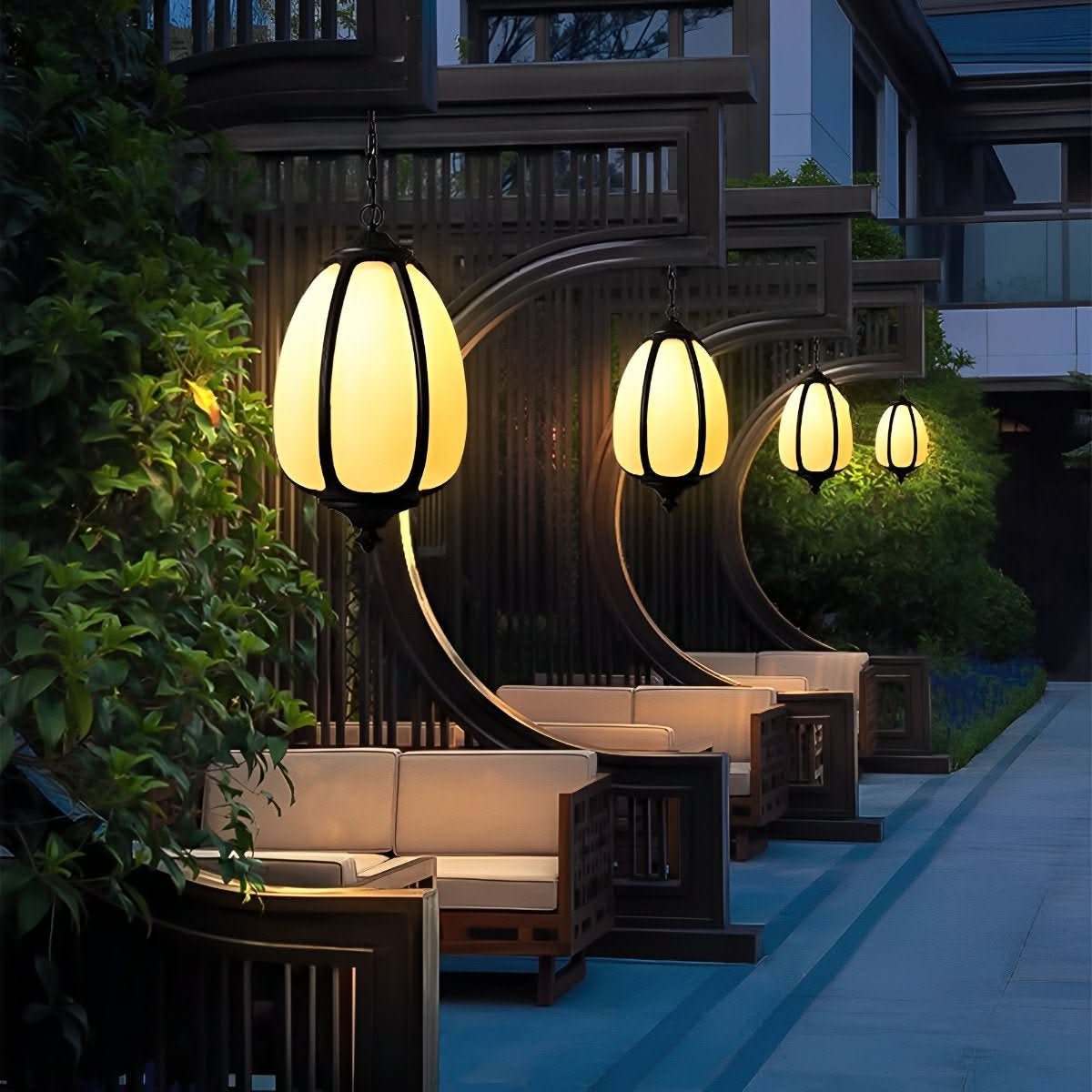 AUTUMNLUME – Pendant Lighting for Warm Patio Character