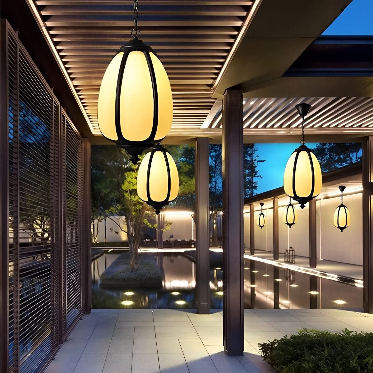 AUTUMNLUME – Pendant Lighting for Warm Patio Character