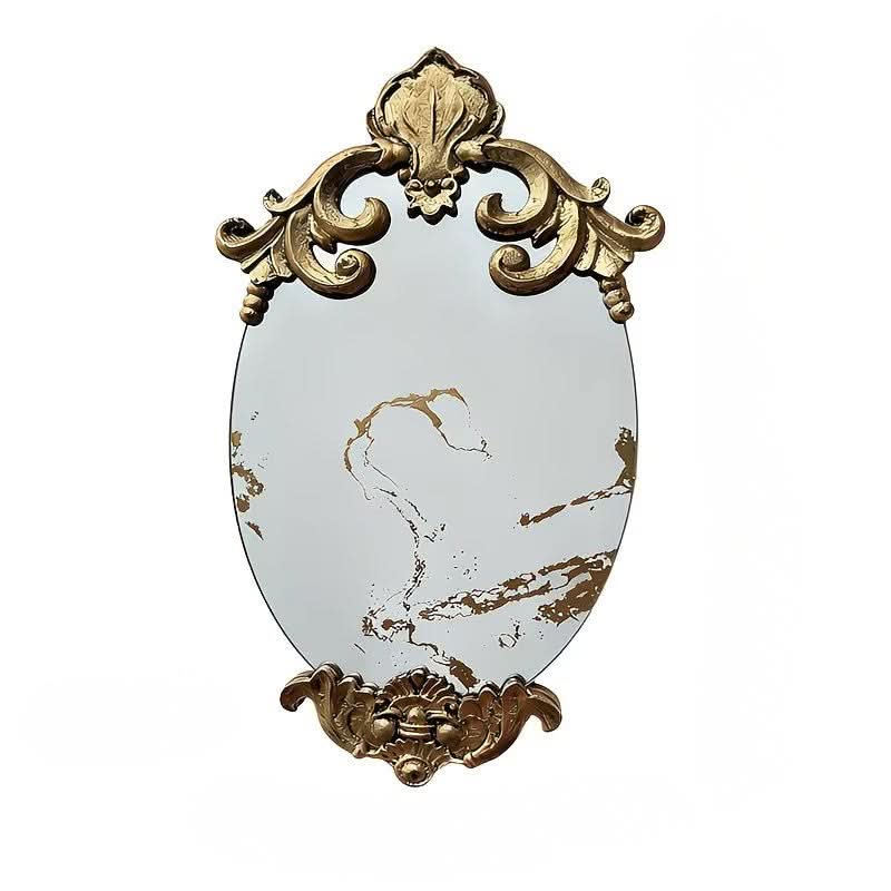 OVALISSA – Espelho de Parede Oval Ornamentado para uma Decoração Elegante e Marcante