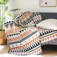 FRINGZELIXA – Ριχτάρι Boho με σχέδια για ξεχωριστή διακόσμηση καναπέ