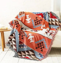FRINGZELIXA – Ριχτάρι Boho με σχέδια για ξεχωριστή διακόσμηση καναπέ