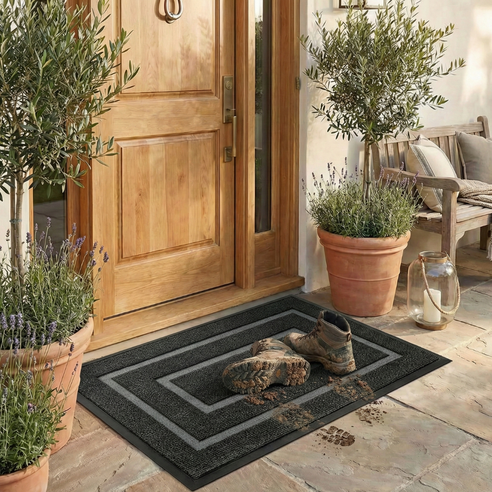 ENTRYMELIA – Statement Non-Slip Mat for Refined Home Styling